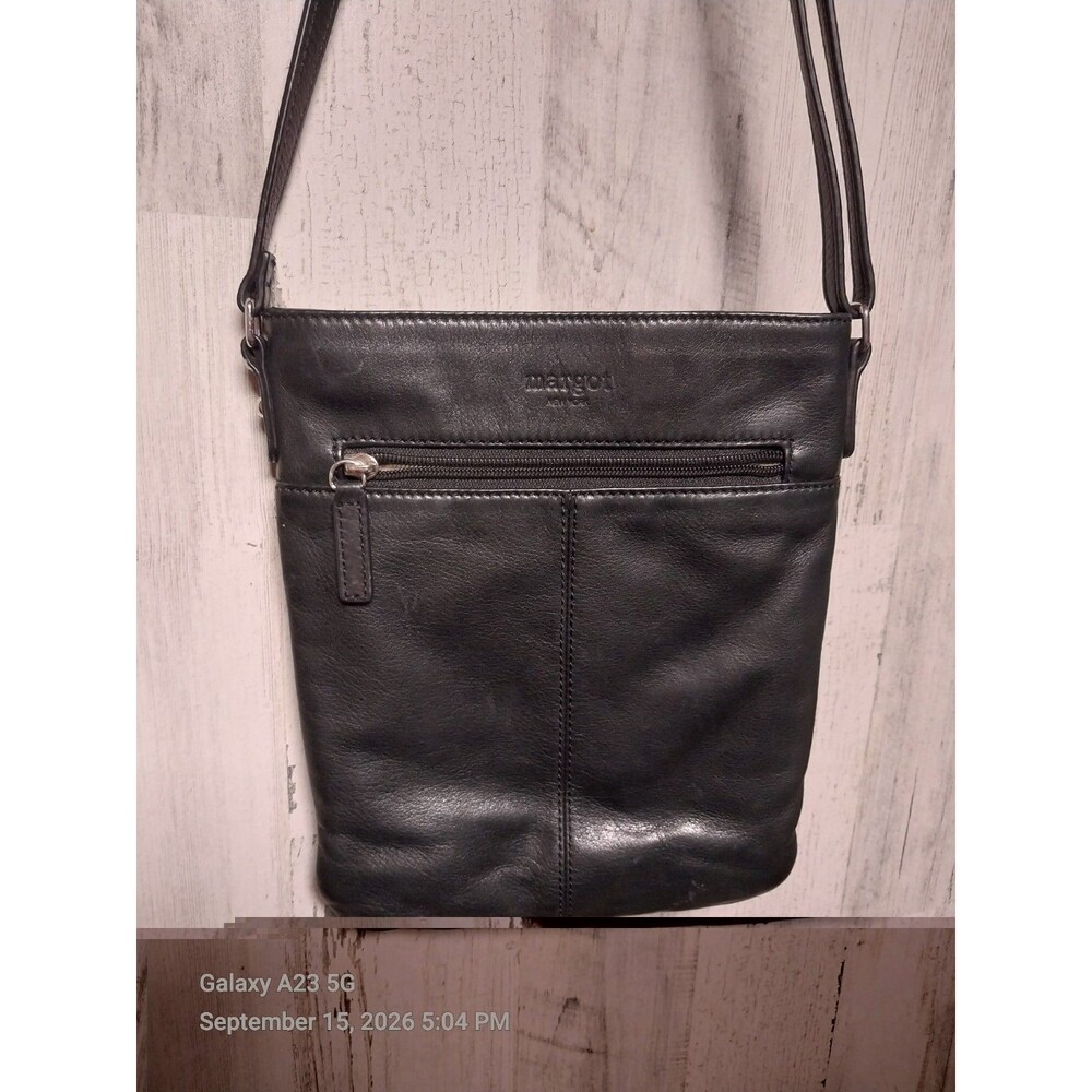 Margot Black Leather Radley Slim Crossbody Bag Classic Purse